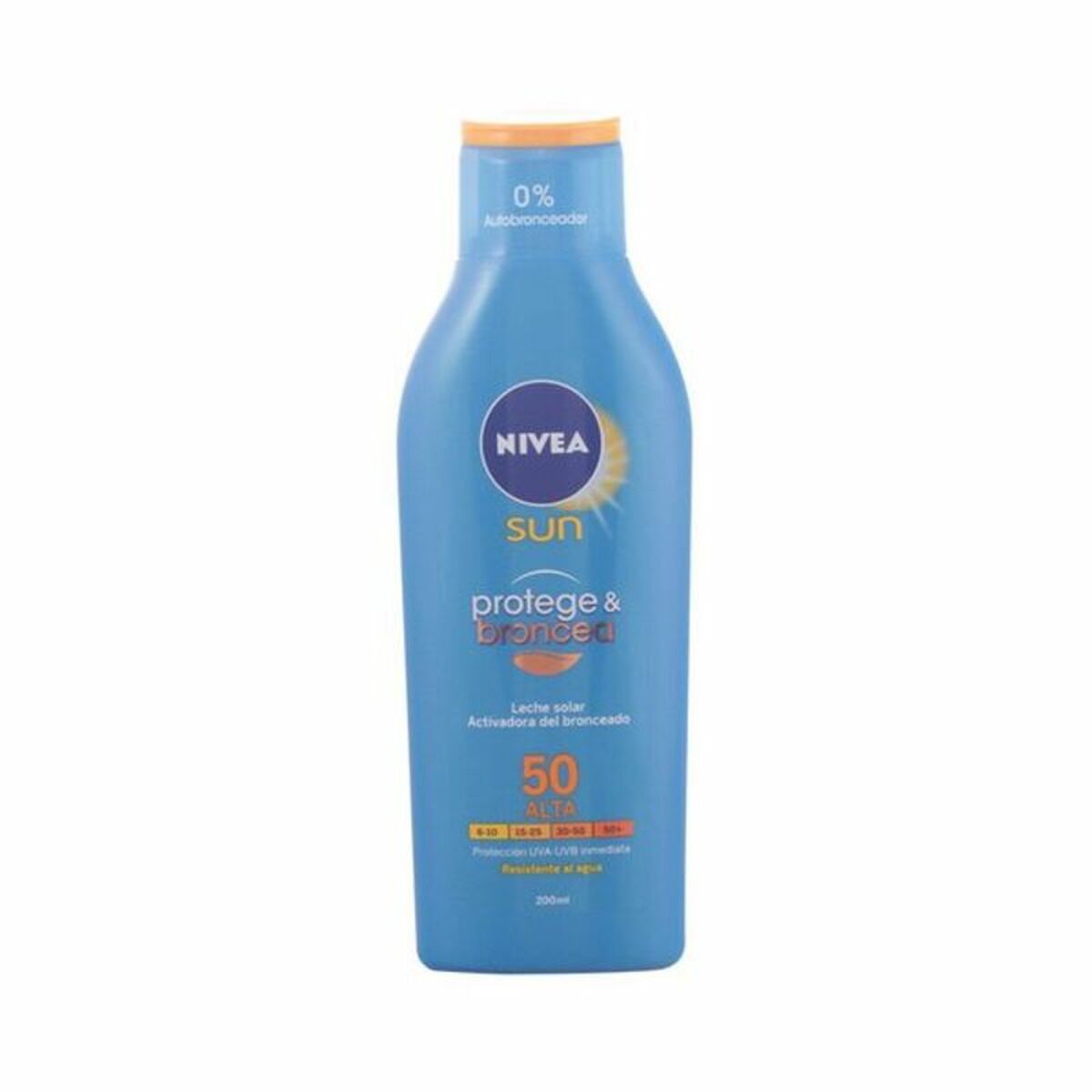 Aurinkovoide Nivea Sun Broncea Spf 50 200 ml